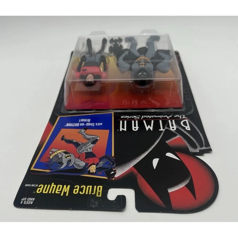 1992 KENNER BATMAN THE ANIMATED SERIES BRUCE WAYNE SNAP-ON ARMOR FIGURE NEW